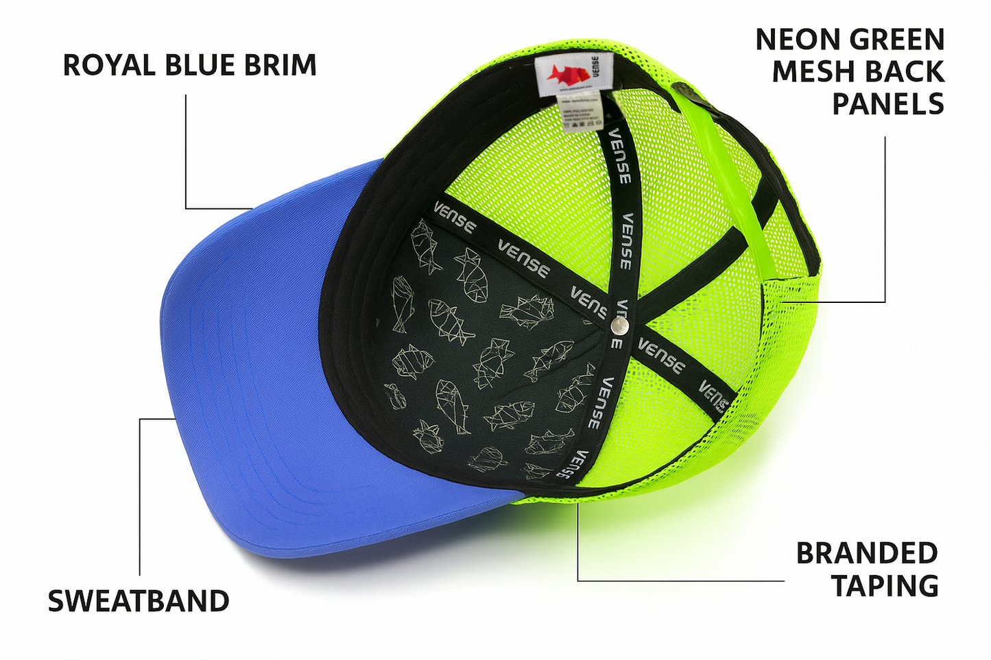 VENSE CAP RUBBER PATCH MAHI MAHI