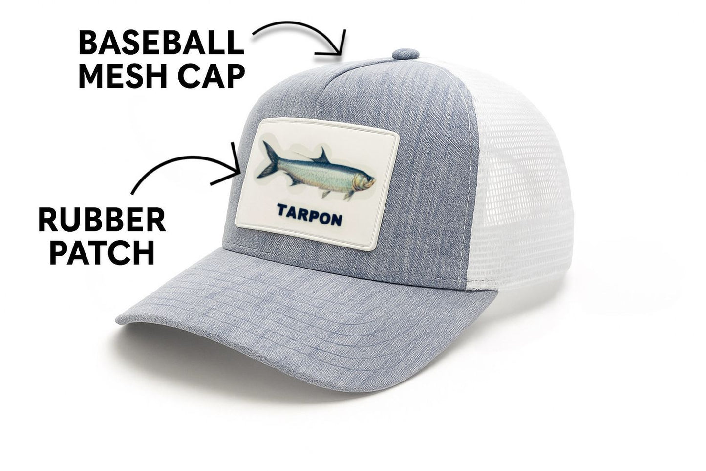 VENSE CAP RUBBER PATCH TARPON