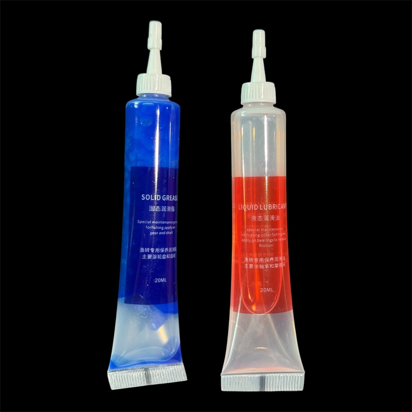 FISHING REEL LUBE SOLID GREASE/ LIQUID LUBRICANT 20ML