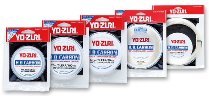 YO-ZURI HD FLUOROCARBON CLEAR 30YDS