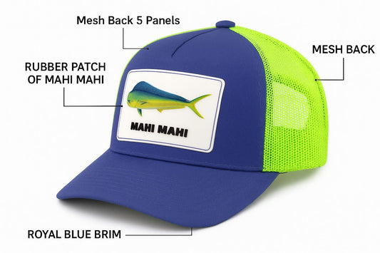 VENSE CAP RUBBER PATCH MAHI MAHI