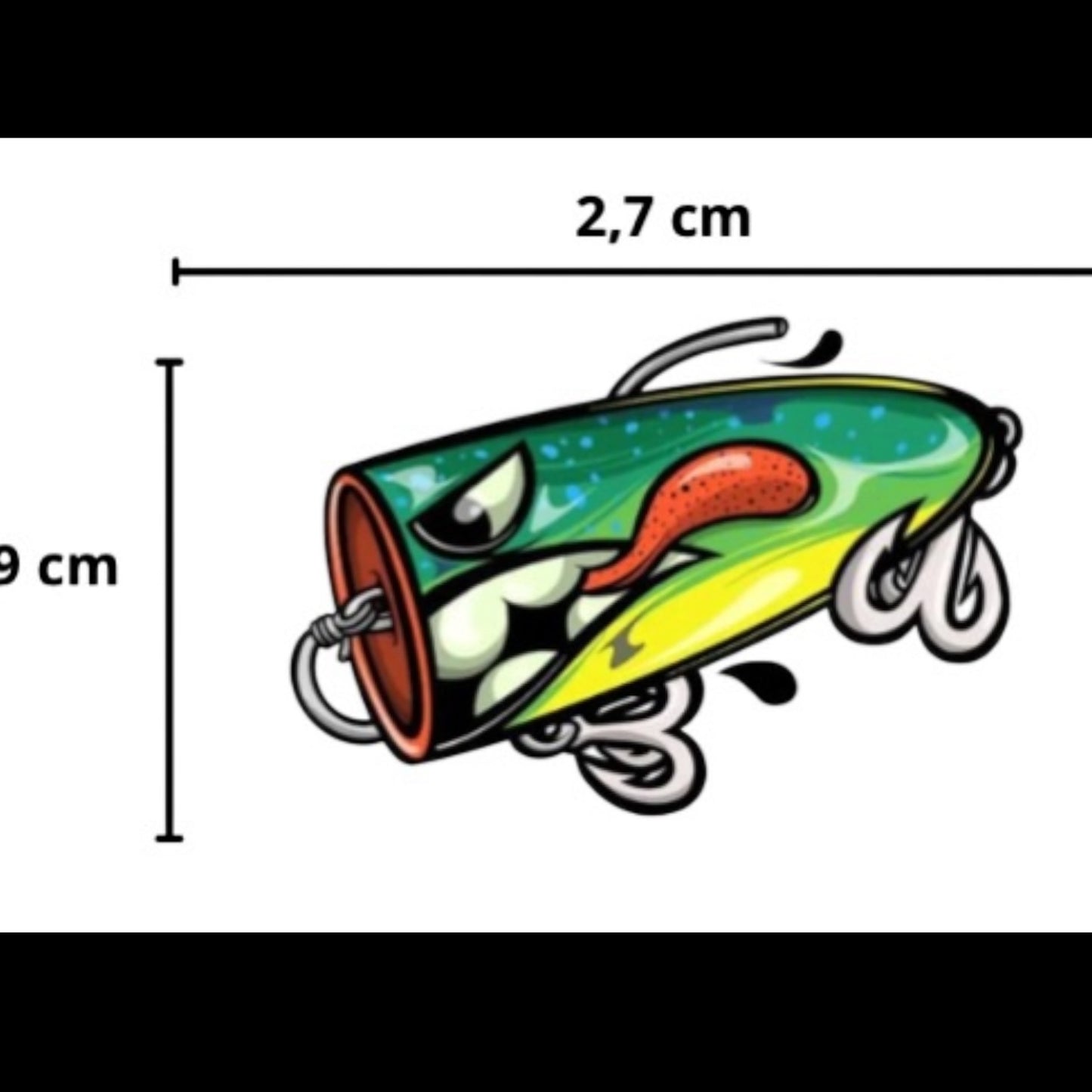 Sticker Crazy Popper