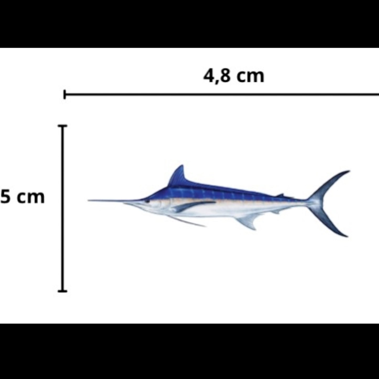 Sticker Blue Marlin