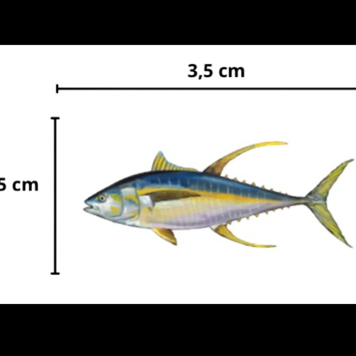 Sticker Yellow Fin Tuna