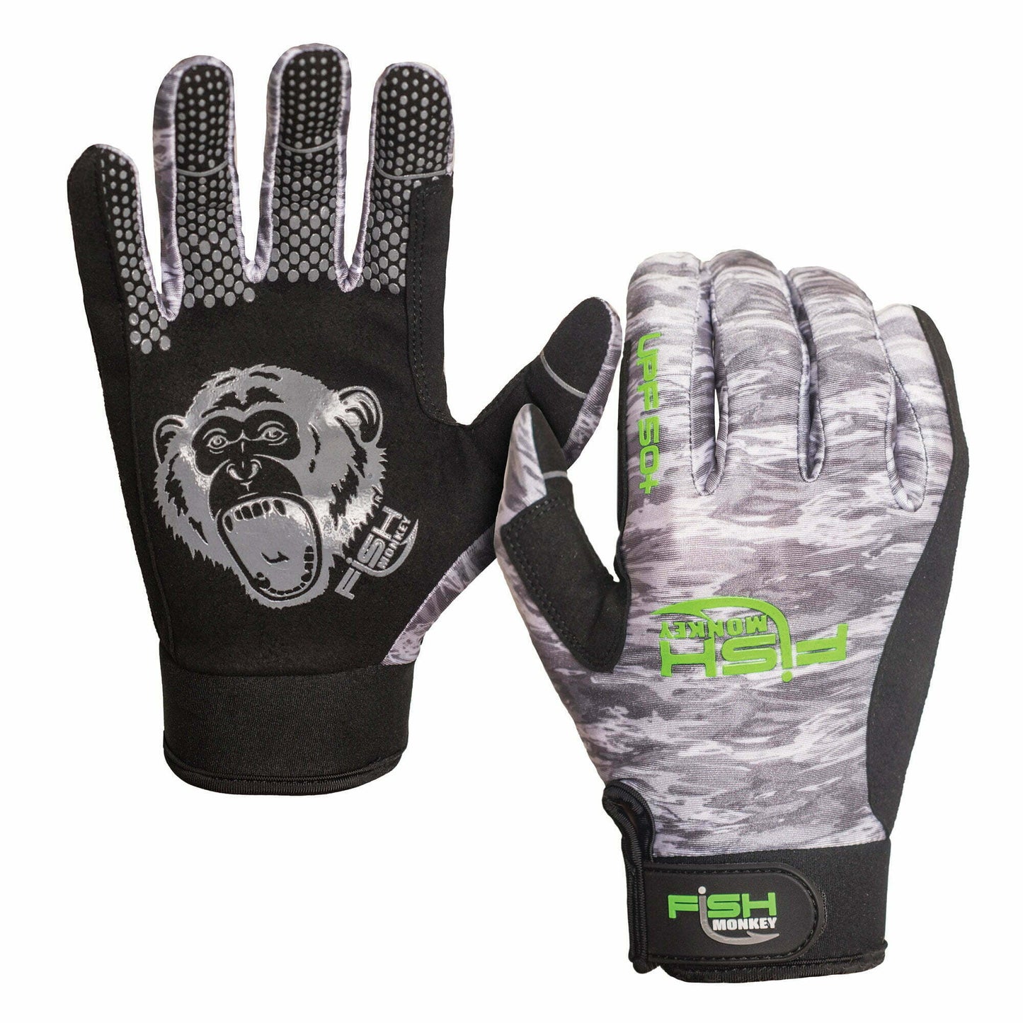 FIHS MONKEY FREE STYLE UPF 50+ #GREY WATER CAMO