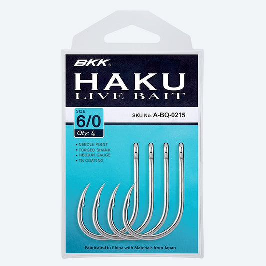 BKK HAKU LIVEBAIT BRIGHT TIN