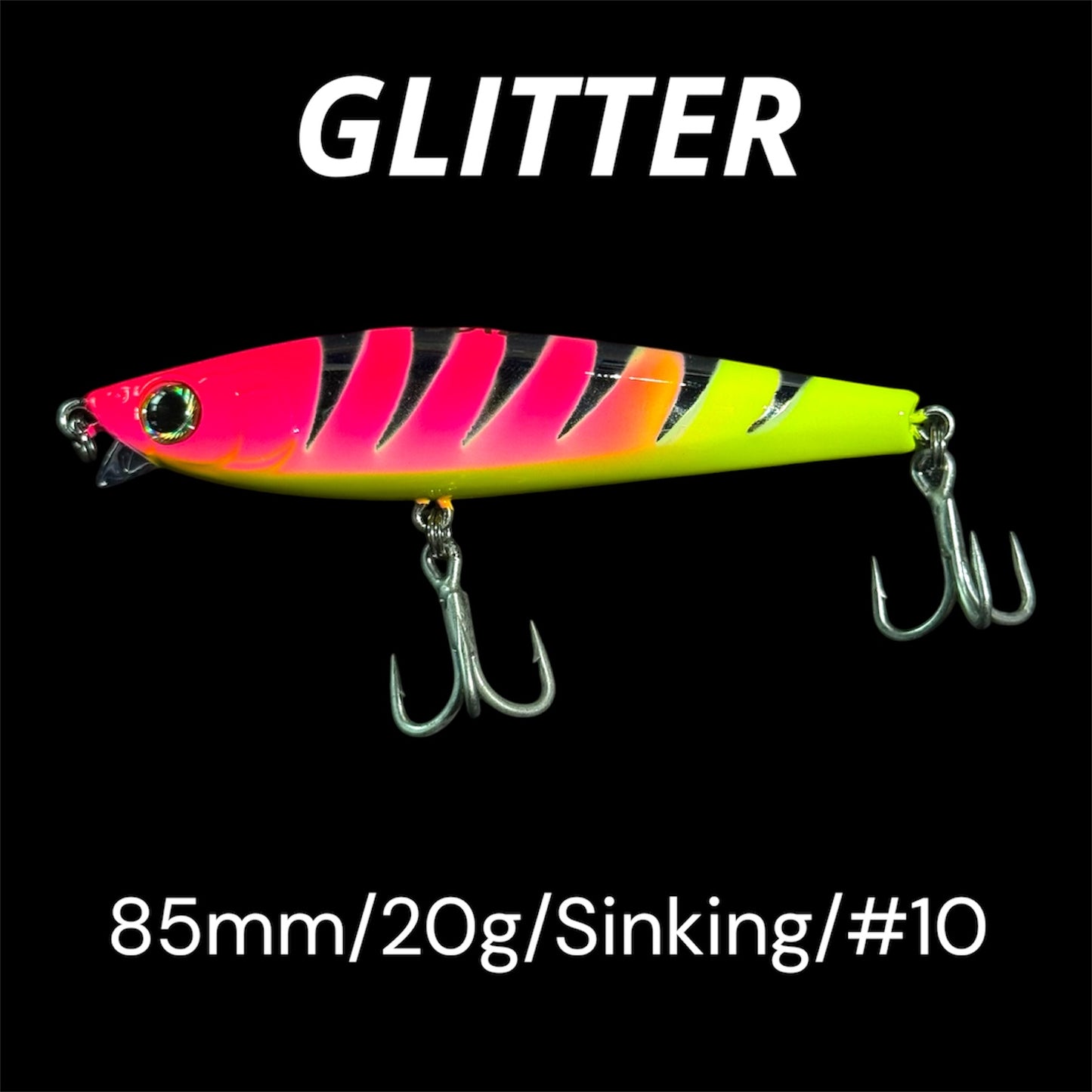 FJORD GLITTER 85MM SINKING 20G