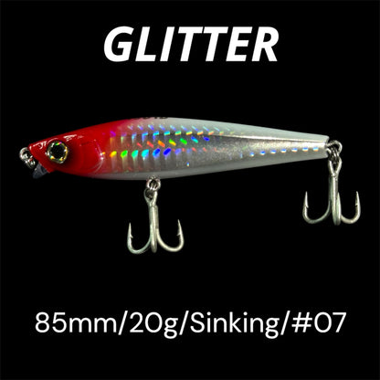 FJORD GLITTER 85MM SINKING 20G