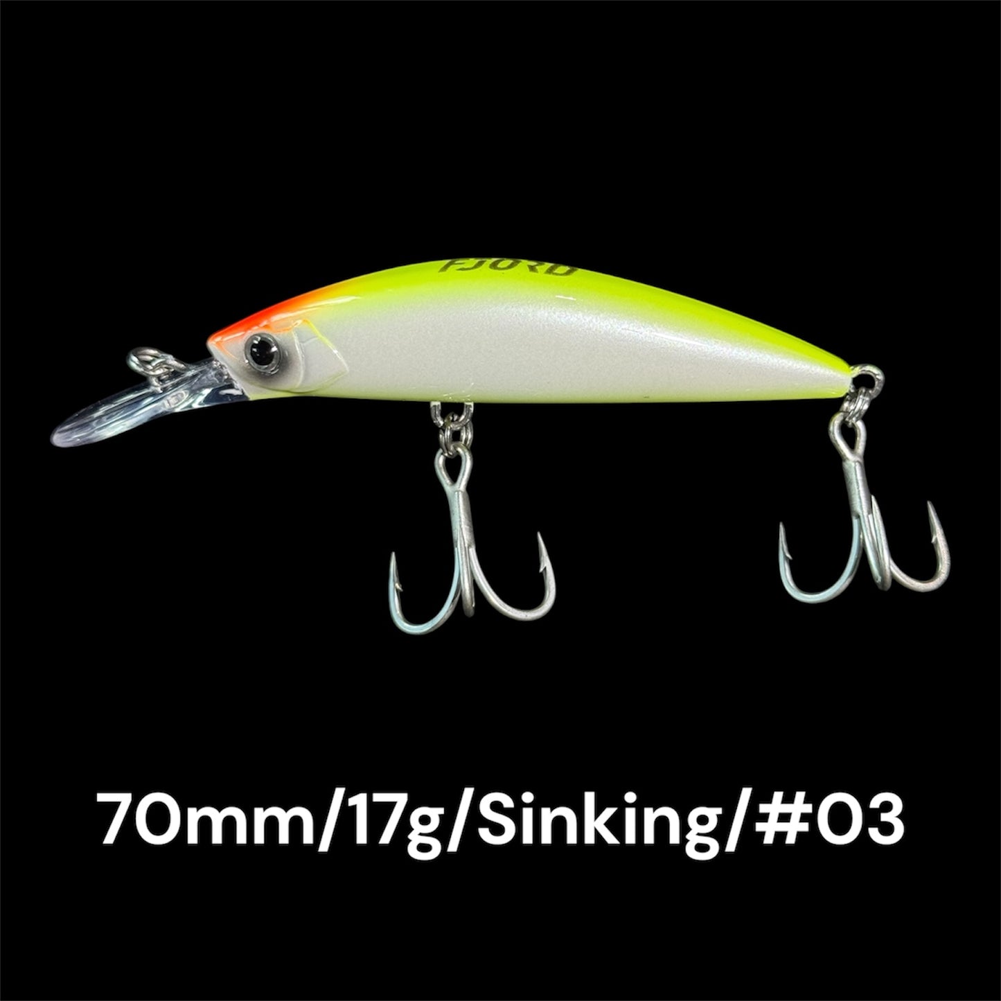 FJORD HEAVY SINKING 70MM SINKING 17G