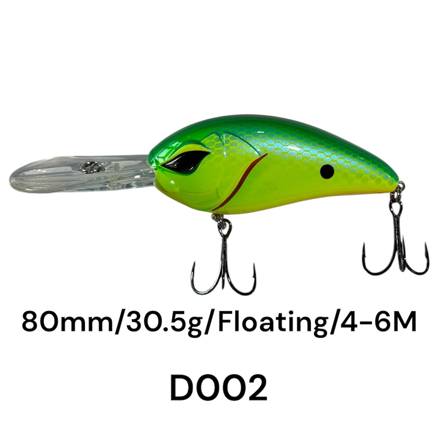 NOEBY 9482N CRANKBAIT DEPTH CHARGER 80MM 30.5g 4-5m