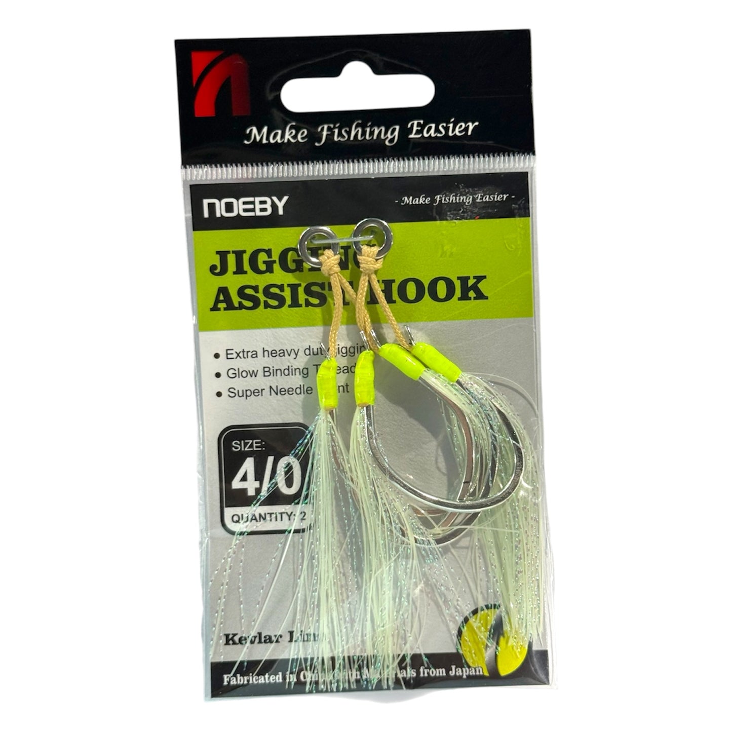 NOEBY JIGGING ASSIST HOOK 2PC