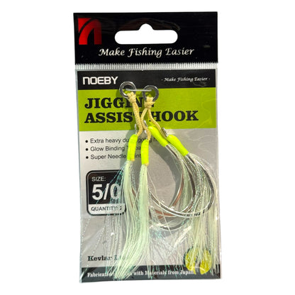 NOEBY JIGGING ASSIST HOOK 2PC