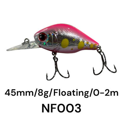 NOEBY 9190 THUMPER 45MM FLOATING 8G 0-2M