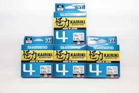 SHIMANO KAIRIKI 4 MULTICOLOR 150M