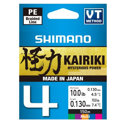 SHIMANO KAIRIKI 4 MULTI COLOR 150M