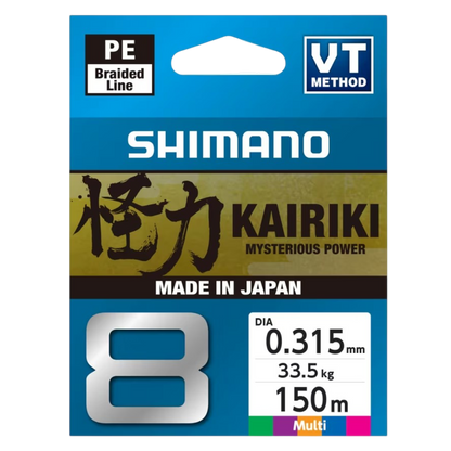SHIMANO KAIRKI 8 MULTI COLOR 150M
