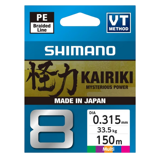 SHIMANO KAIRKI 8 MULTI COLOR 150M